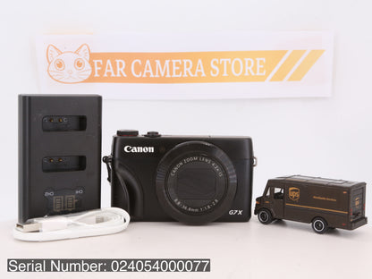 [Good, Fast Shipping] Canon PowerShot G7 X Camera