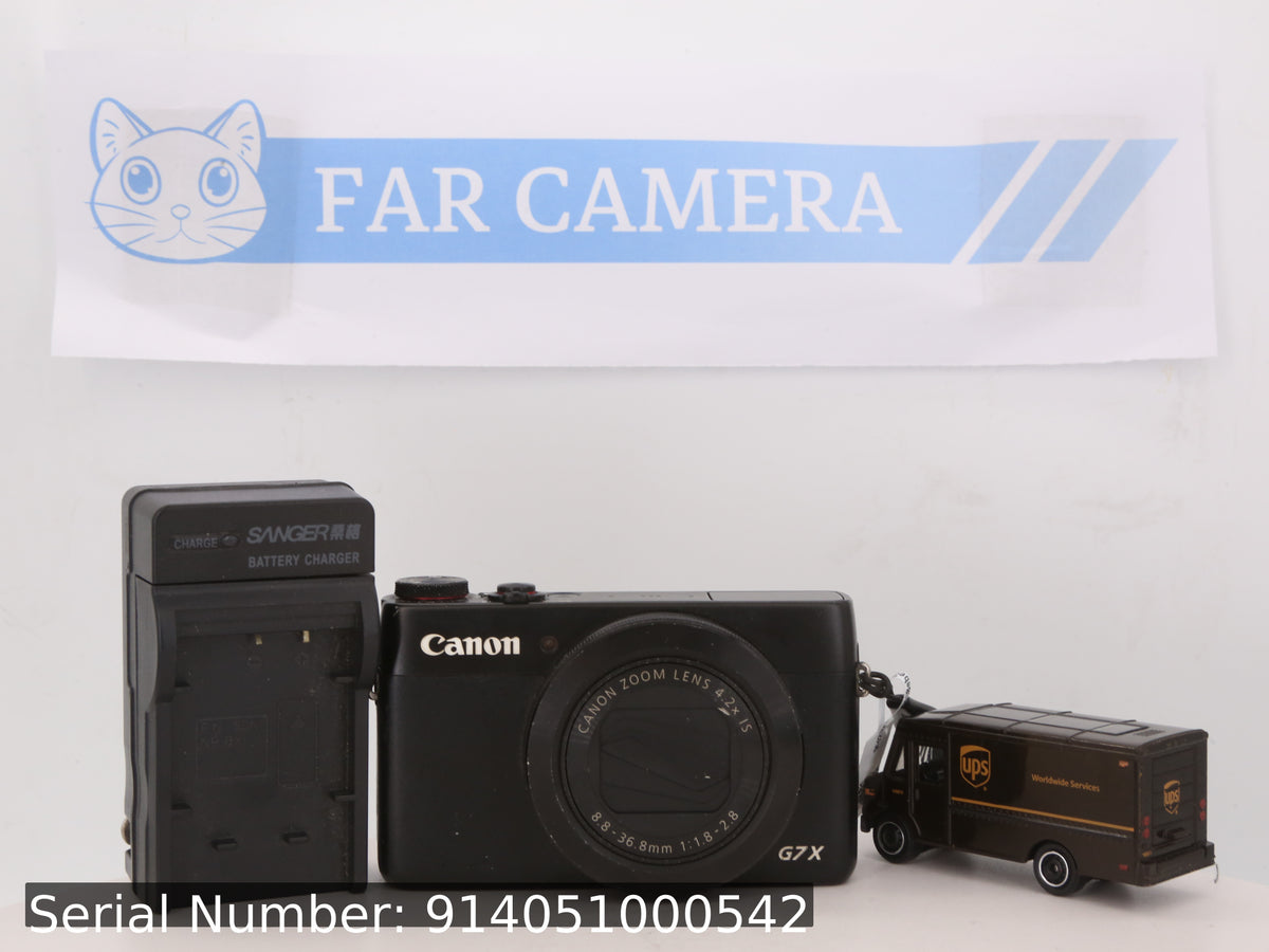 [Good, Shipping from US] Canon PowerShot G7 X Mark I Camera