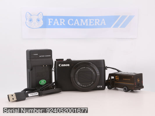 [Good, Fast Shipping] Canon PowerShot G7 X Mark I Camera