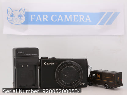 [Good, Shipping from US] Canon PowerShot G7 X Mark I Camera