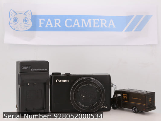 [Good, Shipping from US] Canon PowerShot G7 X Mark I Camera